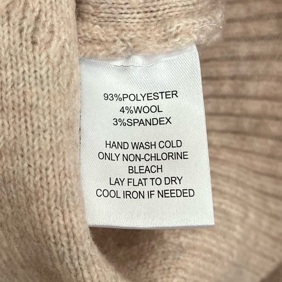 {Calligraphie} Diamond Pattern Wool Blend Crewneck Sweater with Bow Details - 1X - Picture 8 of 10